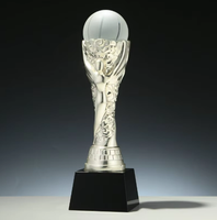 Trophée de compétition Sport Crystal Award Trophy New Style Metal Black Base Crystal Award Trophy