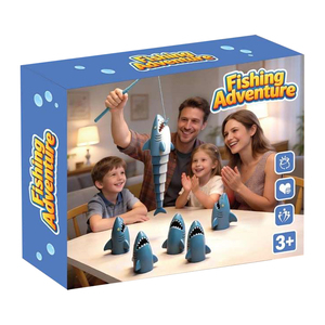 Jeux de pêche Reel Big Catch, jouets pour enfants, jeux de motricité fine, activités amusantes pour la maternelle, activités familiales, jouets de pêche pour enfants en bas âge - Product Image 6