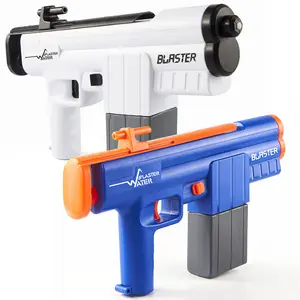 Outdoor Zomer Strand Super Squirt Shooting Game Vechten Spelen Hogedruk Oplaadbaar Automatisch Elektrisch Waterpistool Speelgoed