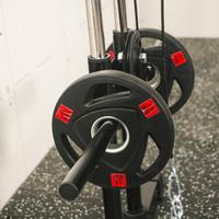 Máquina de entrenamiento integral de Cable único de pared multifuncional EQUIPO DE Fitness de tríceps de pecho de hombro trasero extraíble alto