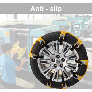 Chaîne à <span class=keywords><strong>neige</strong></span> Tpu pour voiture véhicule <span class=keywords><strong>Auto</strong></span> camion chaîne de pneu d'urgence <span class=keywords><strong>neige</strong></span> chaîne de Protection de pneu de roue universelle - Product Image 3