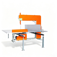 Machine de découpe verticale électrique multifonctionnelle, adaptée pour les éponges/mousses/PEP, moteur de haute précision, manuelle