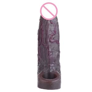 Factory Direct Penis Sleeve Supplier Reusable Silicone Male Enhancement Sleeve for Men - Product Image 4