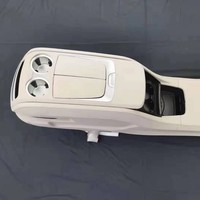 Consola Central con Pantalla Táctil Inteligente para Mercedes Vito W447 V260 V250, Caja Reposabrazos, Refrigerador con Compresor, Cargador Inalámbrico, 220V USB