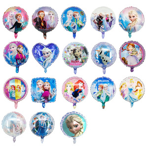 Palloncini pupazzo di neve <span class=keywords><strong>da</strong></span> 18 pollici per festa di compleanno della principessa <span class=keywords><strong>Elsa</strong></span> e della famiglia <span class=keywords><strong>Anna</strong></span> <span class=keywords><strong>da</strong></span> striscioni in alluminio "congelati" - Product Image 1