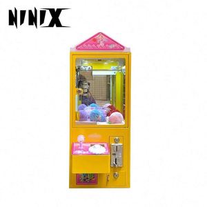 <b>Mini</b> Claw Coin Pusher Small Plush House Toy Crane Machine Keychain <b>Arcade</b> Gachapon for Family Prizes and Child Commendation - Product Image 6