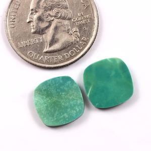Turquesa Tibetana Natural Marca AMARA, Piedras Verdes Planas de Alta Calidad para Joyería, Venta al por Mayor de Gemas NT-CusFG-01 Tercera - Product Image 1