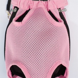Factory Custom Mesh Front Dog <b>Cat</b> Carrier <b>Backpack</b> Legs Out Travel Chest Pet Bag - Product Image 3