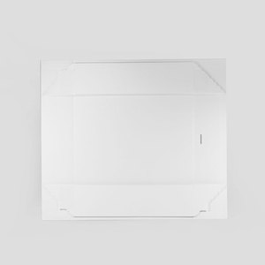 A4 Ondiepe Corporate Gift Verpakking Wit Magnetische Geschenkdoos Met Lint - Product Image 4