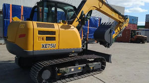 Mini-excavatrice sur chenilles XE75U de 7,5 tonnes, godet de 0,3 m³, puissance de 36,8 kW, machine hydraulique à bon prix - Product Image 5
