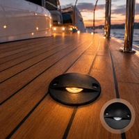 Lumière de courtoisie LED marine 12V 24V pour marches d'escalier, plancher, pont, bateau, yacht, camping-car, cabine