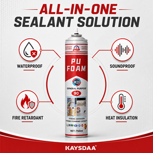 <span class=keywords><strong>Mousse</strong></span> <span class=keywords><strong>polyuréthane</strong></span> ignifuge haute <span class=keywords><strong>densité</strong></span>, <span class=keywords><strong>mousse</strong></span> PU en spray, mastic pour joints, triple expansion, travaux du bois, construction, fenêtres, portes - Product Image 3