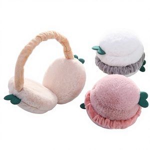 <span class=keywords><strong>Cache</strong></span>-oreilles en peluche Hamburger mignons pour l'hiver, doux et chauds, en fausse <span class=keywords><strong>fourrure</strong></span>, pliables, pour femmes, étudiantes et jeunes filles, pour l'extérieur - Product Image 1