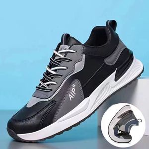 Zapatos Deportivos y Casuales Unisex de Alta Calidad con Parte Superior de PU, Transpirables, con Suela Gruesa, Zapatos para Hombre, Estilo Running y Caminata - Product Image 5