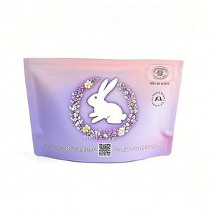 Custom Logo Child-Proof Resealable Mylar Pouch Durable Plastic Stand Exit Food Grade <b>Bag</b> for Cookies Chewing Gum Sushi Jelly - Product Image 1