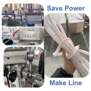 Linh hoạt sóng HDPE ống dẫn điện ống nhựa Ống đùn ống làm máy dây chuyền sản xuất - Product Image 3