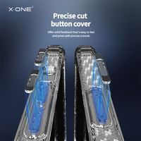 Coque de téléphone magnétique antichoc X-ONE Dropguard Pro hybride TPU PC transparente cristalline pour iPhone 17 16 15 Pro Max, anti-jaunissement