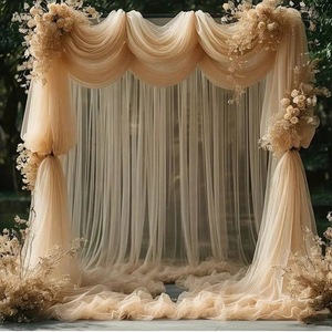 Suministros para Fiestas de Boda Románticas, Fundas para Sillas, Cintas para Pasillos, Arcos, Fundas para Sillas de Mesa, Decoraciones con Lazos - Product Image 2