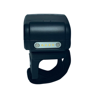 Máy quét mã vạch Vòng đeo được mini cầm tay không dây màu xanh răng 1D 2D QR HS-S03ER quét ngón tay - Product Image 5