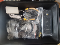 Herramienta de Diagnóstico ET4 Versión Ethernet 2025 con Adaptador 4780235 y Tableta Fujitsu Q508 para Transmisión CAT CX31/CX28 y Motor C7.1 C4.4