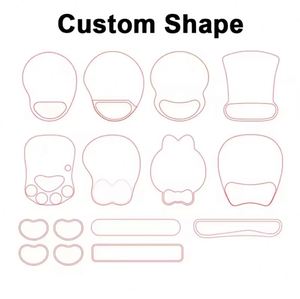 Repose-poignet ergonomique en cuir éponge pour souris, idéal comme cadeau d'affaires haut de gamme, personnalisable avec logo – Vente en gros - Product Image 5