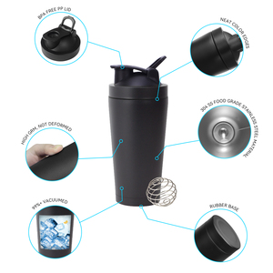 Vaso Mezclador Personalizado de 25 oz, Botella de Gimnasio de Acero Inoxidable, Vaso Mezclador con Batidor de Alambre para Proteínas, Vasos Mezclador, Vasos, Botellas de Agua - Product Image 3