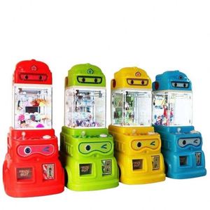 Budget Friendly Small <b>Arcade</b> Grabber With Coin LED Lights Cute Cartoon Style Indoor Playground <b>Mini</b> Claw <b>Machine</b> - Product Image 3