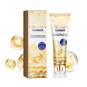 Limpiador Facial de Colágeno 10x Personalizado, 100g, Hidratante, Reafirmante, Iluminador, Apto para Todo Tipo de Piel, Uso Diario - Product Image 1