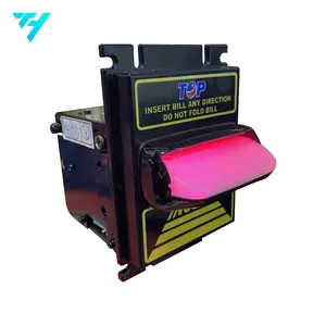 TOP TP70 sans empileur Bill Acceptor Distributeur automatique Machine de jeu Accepter la monnaie jamaïcaine Dollars tb74 Bill Acceptor