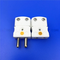 Connecteur rapide thermocouple de type K en céramique résistant aux hautes températures CNHX-K/J/N/RS/B-M/F, fiche mâle et prise femelle