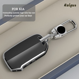 Coque de protection pour clé télécommande de voiture en TPU pour Kia, compatible modèles 2019 K3 KX3 <span class=keywords><strong>K5</strong></span> KX5, nouveau Sportage Sportage R Optima Telluride Seltos Xceed - Product Image 1