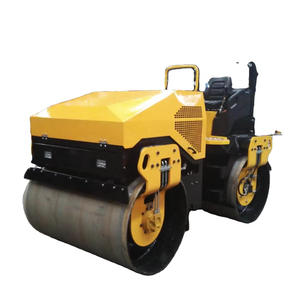Brand 4 Ton Hydraulic Road Roller Mini Compactor RWYL71B Double Drum With High Quality - Product Image 1