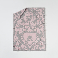 Couverture tricotée 100 % polyester à motif animal léopard pour adultes