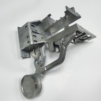 Layanan Pemesinan Die Casting Tekanan Tinggi WJH Oem untuk Braket Engsel Seng Aluminium, Komponen Robot, Bingkai Foto, Radiator