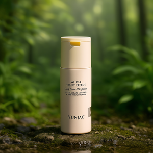 Exfoliante Facial Diario en Espuma YUNJAC Whole Plant Effect 80g, Limpiador Facial para Todo Tipo de Piel, Fórmula K Beauty - Product Image 3