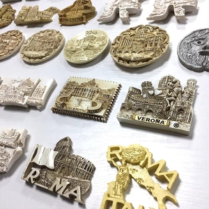 Juego de imanes de resina para nevera con diseño de lugares emblemáticos de Italia, recuerdo de viaje europeo, decoración para el hogar - Product Image 3
