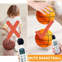 Nouveau ballon de basketball 2026 amélioré en mousse PU, silencieux et à rebond élevé, taille 7