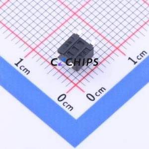 YTS-C015-1G Tactile Switch SMD-4P,4.5x4.5mm Switch Single Pole Single Throw Round Button 1.6N Vertical Mount - Product Image 2