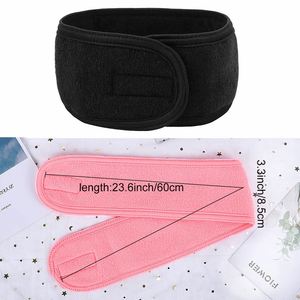 Diadema de microfibra unisex al por mayor para lavado facial, con logo personalizado, estilo europeo-americano, ideal para salones de belleza y maquillaje. - Product Image 3