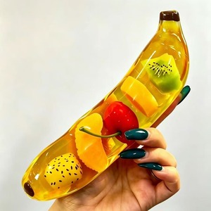 Juguete de Halloween con Forma de Plátano para Apretar, Súper Suave, Alivia la Ansiedad y el Estrés, Juguete Antiestrés, Decoración para Fiestas - Product Image 2