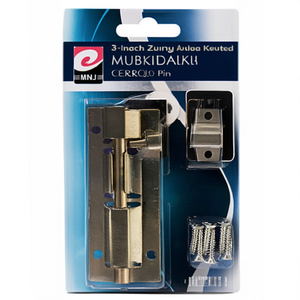 Cerraduras de Seguridad con Llave de 3 Pulgadas, Galvanizadas, con Perno de Bloqueo - Product Image 2