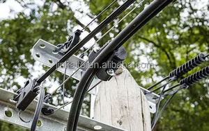 Pince de fixation en aluminium PAM08 haute résistance pour câble aérien à fibre optique, pince de tension et d'ancrage en forme de coin - Product Image 5