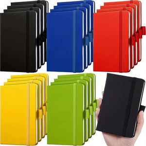 Custom A5 Hardcover <b>Journal</b> Notebooks with Thermal Binding Leather Cover for Gifts Stationery and School Supplies - Product Image 1