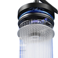 Pommeau de douche suspendu portable à jet unique haute pression et économie d'eau pour salle de bain et hôtel
