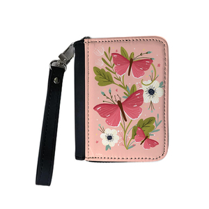 HTPmart Porte-monnaie en cuir PU à sublimation Portefeuille en cuir PU imprimé personnalisé vierge avec logo Accessoires en cuir pour femmes - Product Image 2