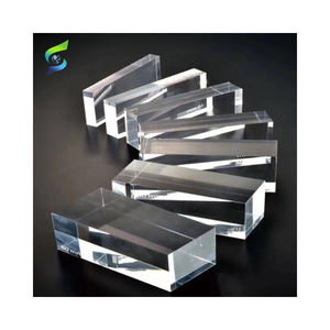 Lustraschi 4x4 11x11 1/4x36x36 12x12 24x36 pollici 16 pollici fogli quadrati in acrilico bianco blocchi con logo - Product Image 4