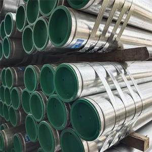 Tuyau rond rectangulaire carré d'approvisionnement d'usine <span class=keywords><strong>Tube</strong></span> en acier galvanisé à chaud A53 ST52 GI Tuyau en acier - Product Image 3