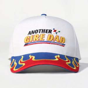 Gorra Deportiva Unisex de 5 Paneles, Personalizada OEM, de Alta Calidad, en Sarga de Algodón Dobby, con Logotipo Bordado en 3D y Visera Curva - Product Image 3