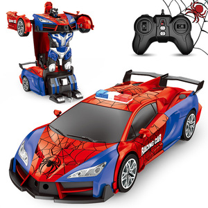 Auto da Corsa Telecomandata Spider 1:18 Giocattolo per Bambini Auto Trasformabile con Funzione di Ricarica - Product Image 2