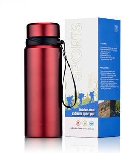 Wholesale Large-Capacity Portable Travel Stainless <b>Steel</b> Vacuum Flask With Rope 1000Ml Car Thermal Cup Outdoor Sports <b>Bottle</b> - Product Image 2